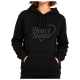 Target Γυναικείο φούτερ ''Heart'' Fleece Hoodie